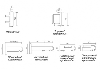 Карниз "Aretha"