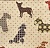 Ткань Galleria Arben Tapiz Dogs Beige