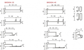 Карниз "Brenda"