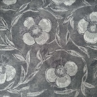 Ткань Galleria Arben Pondicherry Trail Charcoal