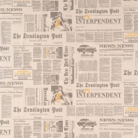 Ткань Anka Newspaper 53972 Цвет 1006