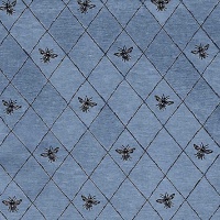 Ткань Sarlas Bee 2-3556-blue