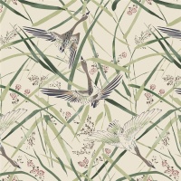 Ткань Vestale Eastasia Goose Chase Mint Cream