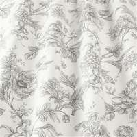Ткань Elegancia Flower Art Aquitaine Charcoal