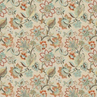 Ткань Fabricut Stud Blossom Coral Garden