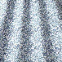 Ткань Elegancia Flower Art Leaf vine Indigo