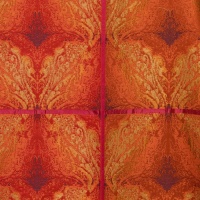 Ткань Galleria Arben Exclusive Coralis Rouille Rouge