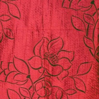 Ткань Galleria Arben Exclusive Fiori Z85 Khaki Red *