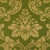 Ткань Galleria Arben Exclusive Damask 03219 Col.36 Gold Green D.6-3032 130 Cm _Ke