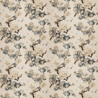 Ткань Fabricut Sham Floral Cloud Mist