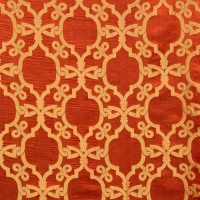 Ткань Galleria Arben Exclusive Perro Battuto 173 Red Gold