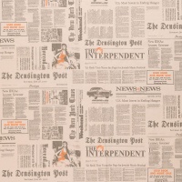 Ткань Anka Newspaper 53972 Цвет 1003