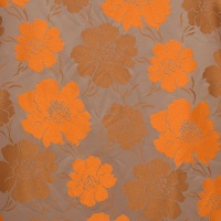 Ткань Galleria Arben Exclusive Lyres Grey Orange_Ke