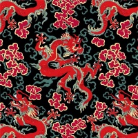 Ткань Vestale Eastasia Dragon Dance Drama