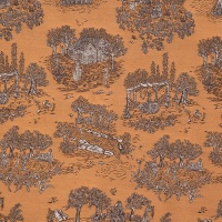 Ткань Galleria Arben Exclusive Galantes Orange_Ke