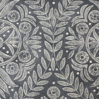 Ткань Galleria Arben Pavillion Trellis Charcoal
