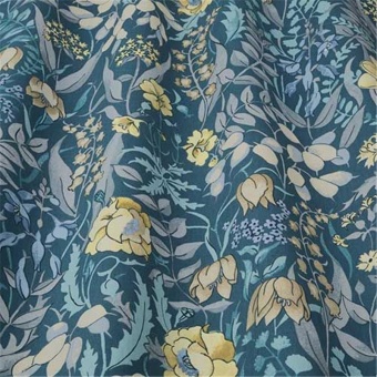 Ткань Elegancia Flower Art Cotswold Prussian