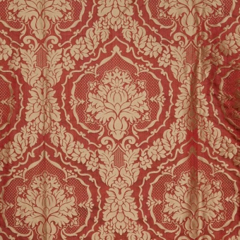 Ткань Galleria Arben Exclusive Bruges Red Gold
