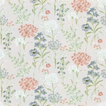 Ткань Nevio Wildflower Salmon