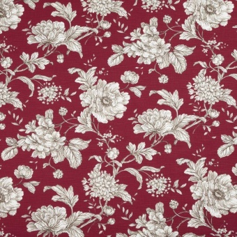 Ткань Elegancia Flower Art Aquitaine Rouge