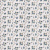Ткань Fabricut Tilt Floral Marine