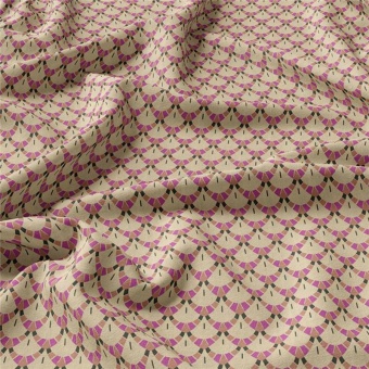 Ткань Vestale Eastasia Metre Raspberry
