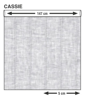 Тюль Galleria Arben Sylvie Cassie Winter White