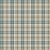 Ткань Fabricut Twitch Plaid Bluejay