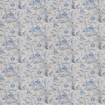Ткань Fabricut Blitz Toile Indigo