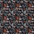 Ткань Sarlas Atzeko 2-4651-black