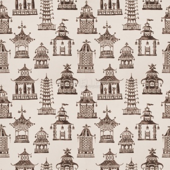 Ткань Fabricut Bezique Pagoda Teak