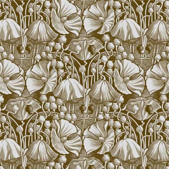 Ткань Vestale Heritage Alpine Violet Light Gold