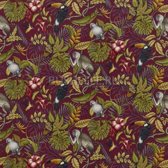 Ткань Iliv Rainforest Cranberry