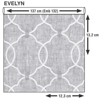 Тюль Galleria Arben Sylvie Evelyn Tumbleweed