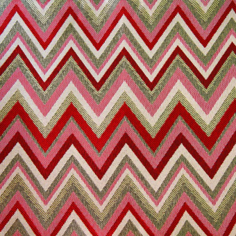 Ткань Dom Caro Gardens Shiraz Kilim 896-red-gold
