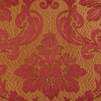 Ткань Galleria Arben Exclusive Damask 03219 Col.7 Orange Des.6-3032 130 Cm _Ke