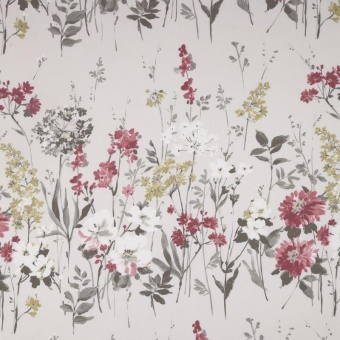 Ткань Elegancia Flower Art Wild meadow Ruby