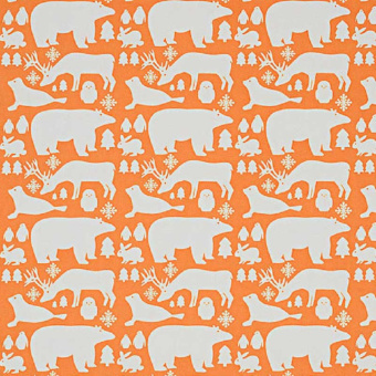 Ткань Sarlas Zoo 2-4098-orange
