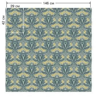 Ткань Vestale Heritage Dandelion Golden