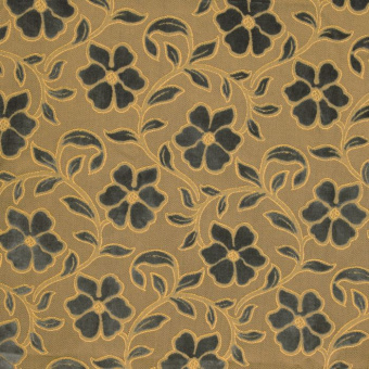Ткань Galleria Arben Exclusive Erice Velvet 3368 Des 2212 Col 112 Brown Blue *