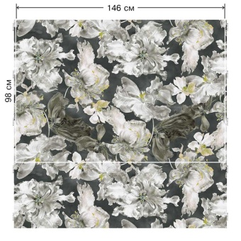 Ткань Vestale Lush Bloom Phantome