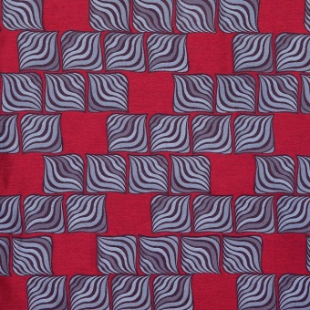 Ткань Galleria Arben Exclusive Katia 0001 Red Blue