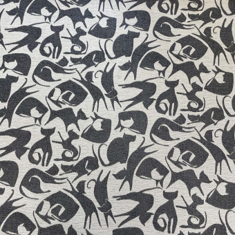 Ткань Galleria Arben Cool For Cats 948 Charcoal