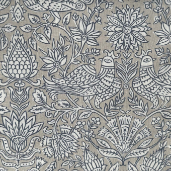 Ткань Galleria Arben Huma Blue Clay