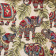 Ткань Galleria Arben Tapiz New Elephants Beige Ткань Galleria Arben Tapiz New Elephants Beige
