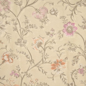 Ткань Galleria Arben Exclusive Hundred Flowers Lampass 03618 Des 6/3421 Col 29 Ecru Sky
