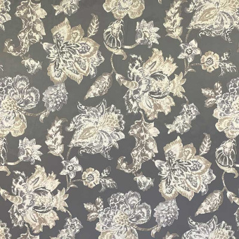 Тюль Dom Caro Gardens Alhambra Flores Devore 91-grey