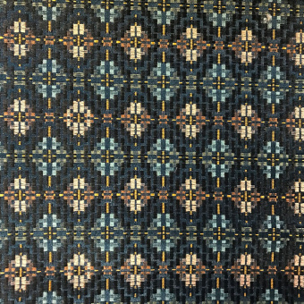 Ткань Galleria Arben Capital Rabat Indigo