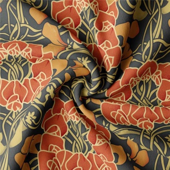 Ткань Vestale Heritage Orchid Fire