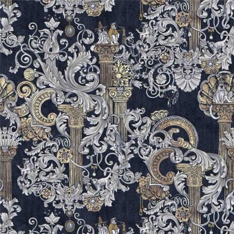 Ткань Vestale Deep Ornament Moonlight